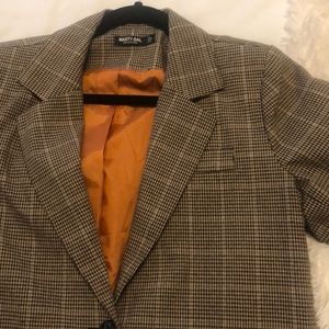 Plaid Nasty Gal Blazer
